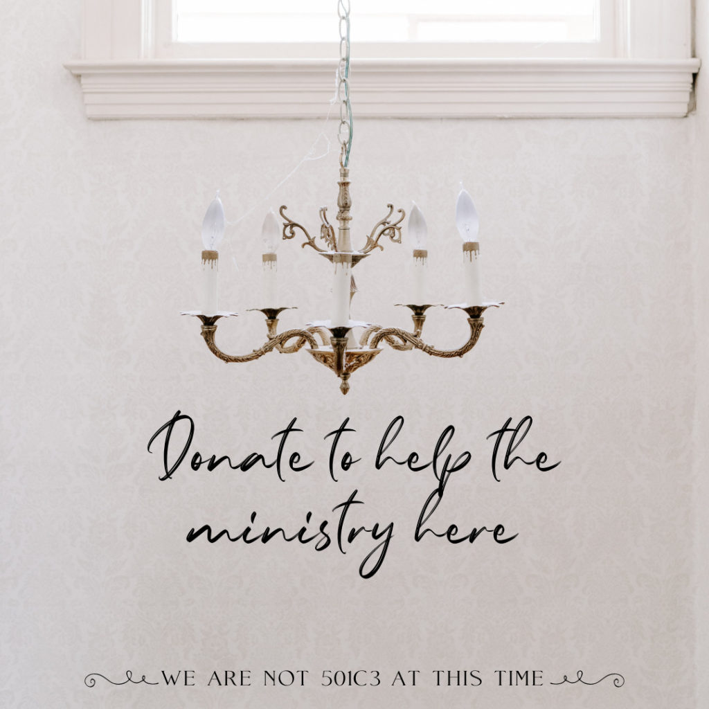 Donate to help the ministry here